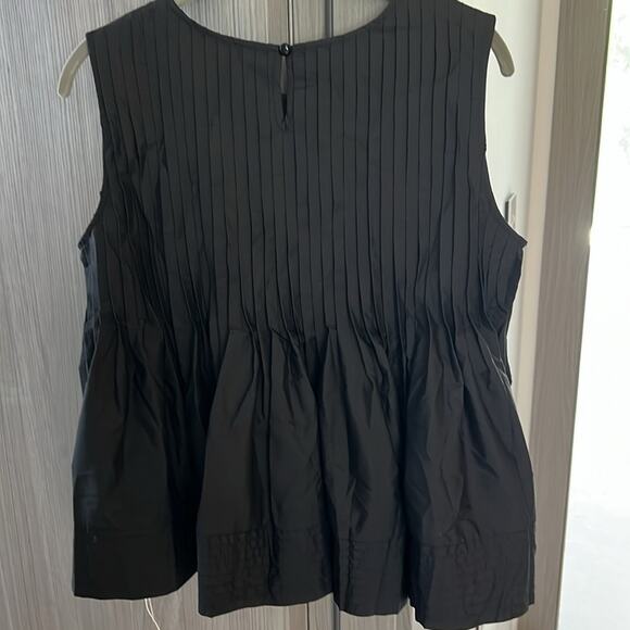 NWT LUXURY MINIMALIST lovers COMMENSE top black cotton M - Picture 6 of 7